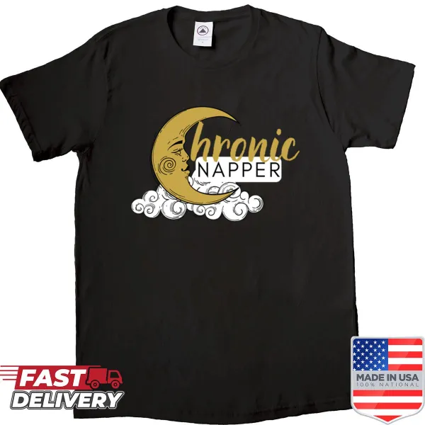 Humorous t-shirt for chronic napping lovers