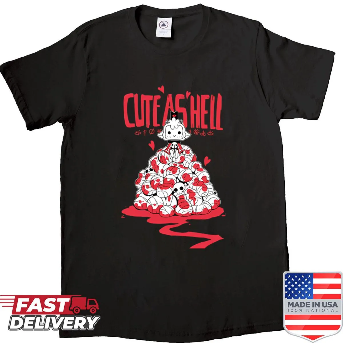 Illustrative Cult Of The Lamb game shirt