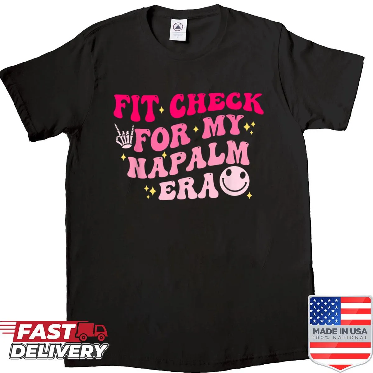 Vintage-style shirt with Napalm Era design