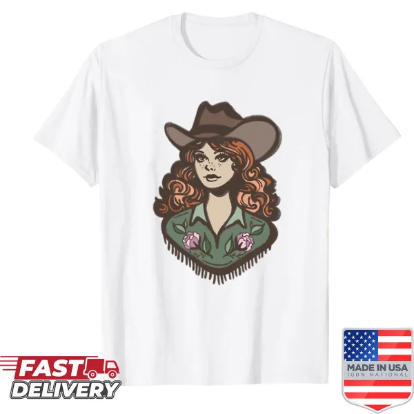 Floral design with a western cowgirl theme