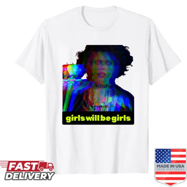 Typography shirt celebrating girls who love to craft