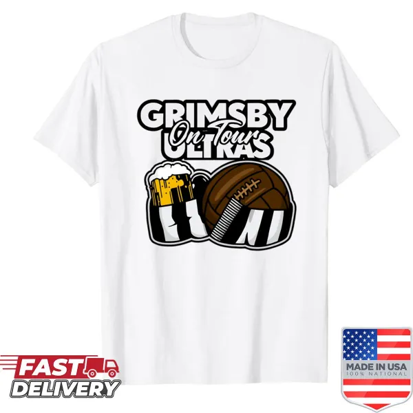 Retro Grimsby On Tour shirt with classic design