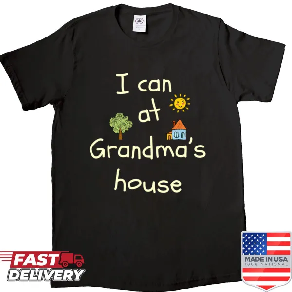 Playful shirt celebrating time spent at grandma's house