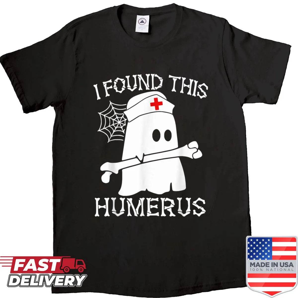 Funny ghost shirt with humorous pun