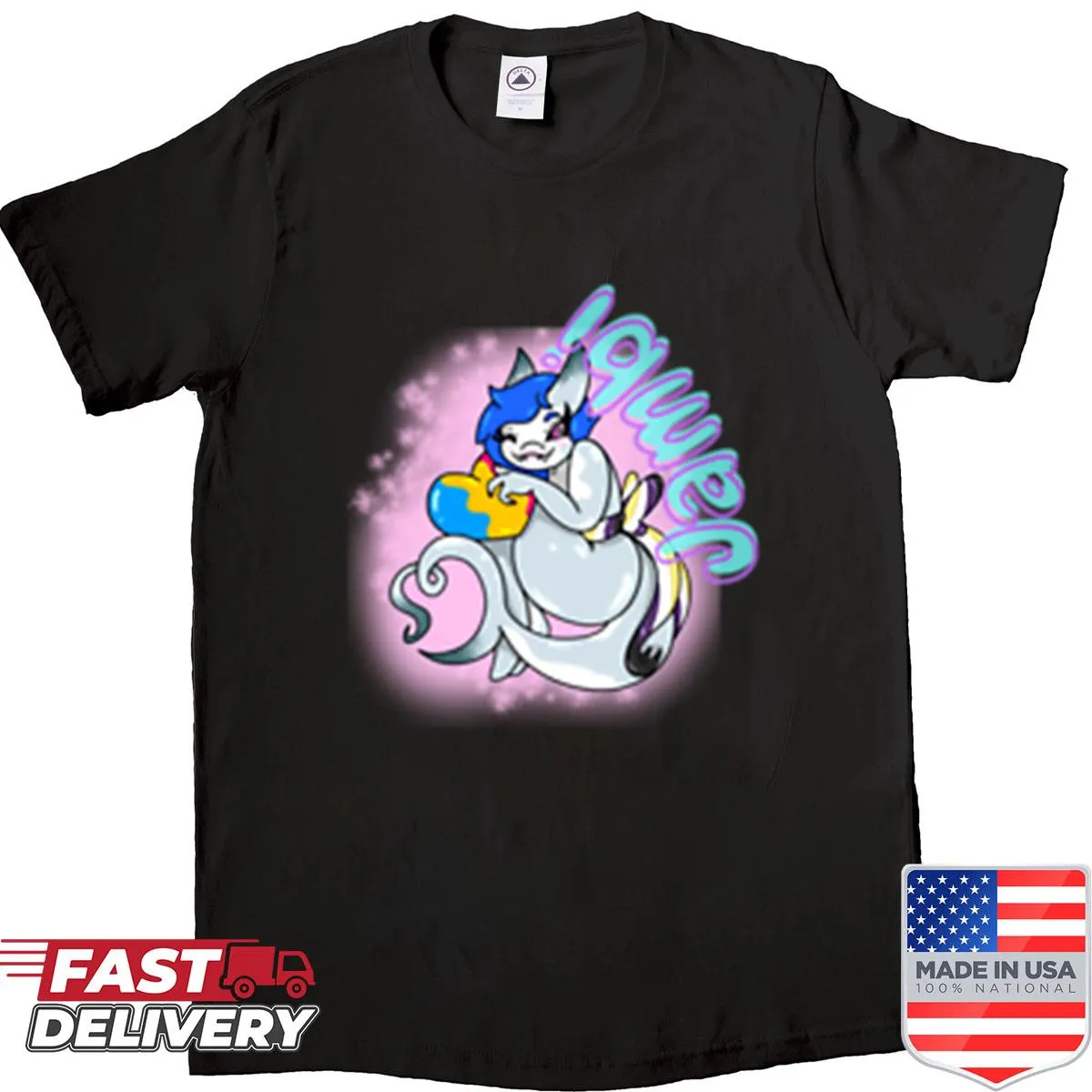 Jambi Pride badge t-shirt design