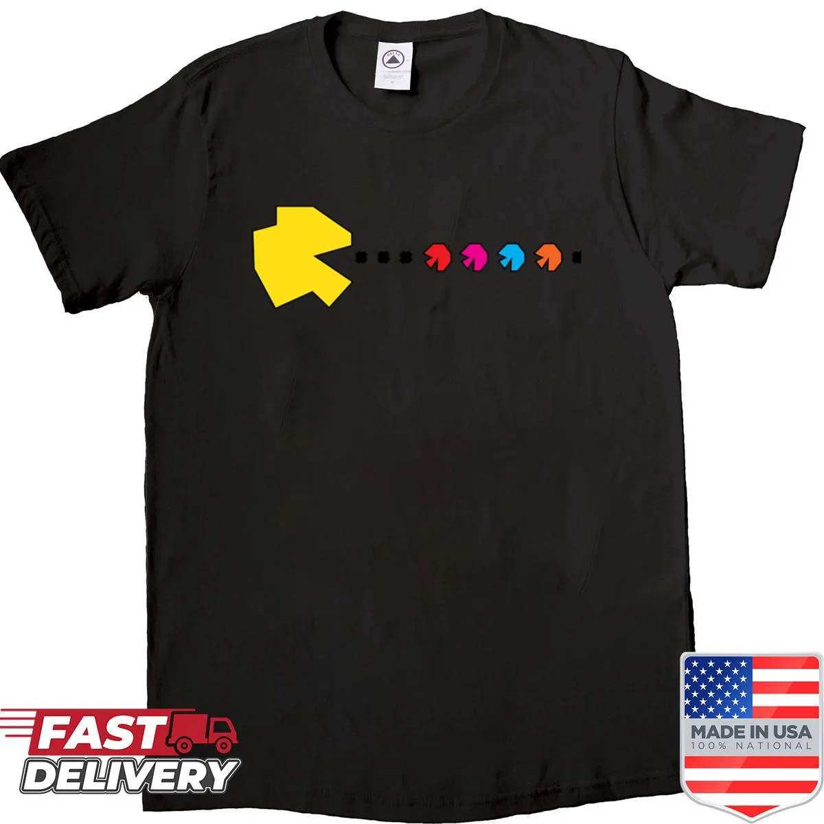 Shirt featuring the phrase 'Love The 80s' in bold text