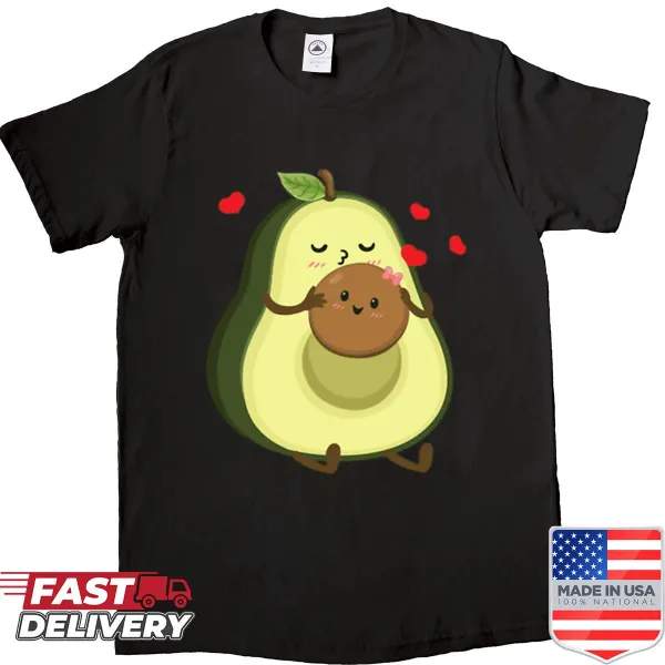 Cute avocado character with 'Mama Avocado' text