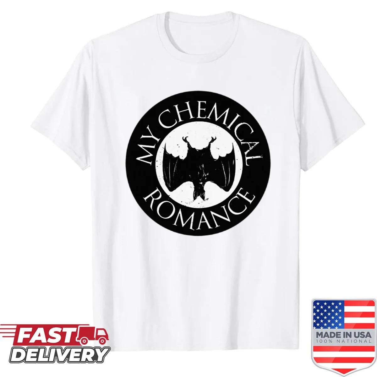 My Chemical Romance Circle Logo t-shirt with bold design