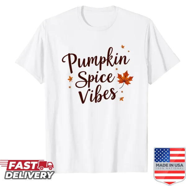 Illustration of pumpkin spice theme with autumn designs
