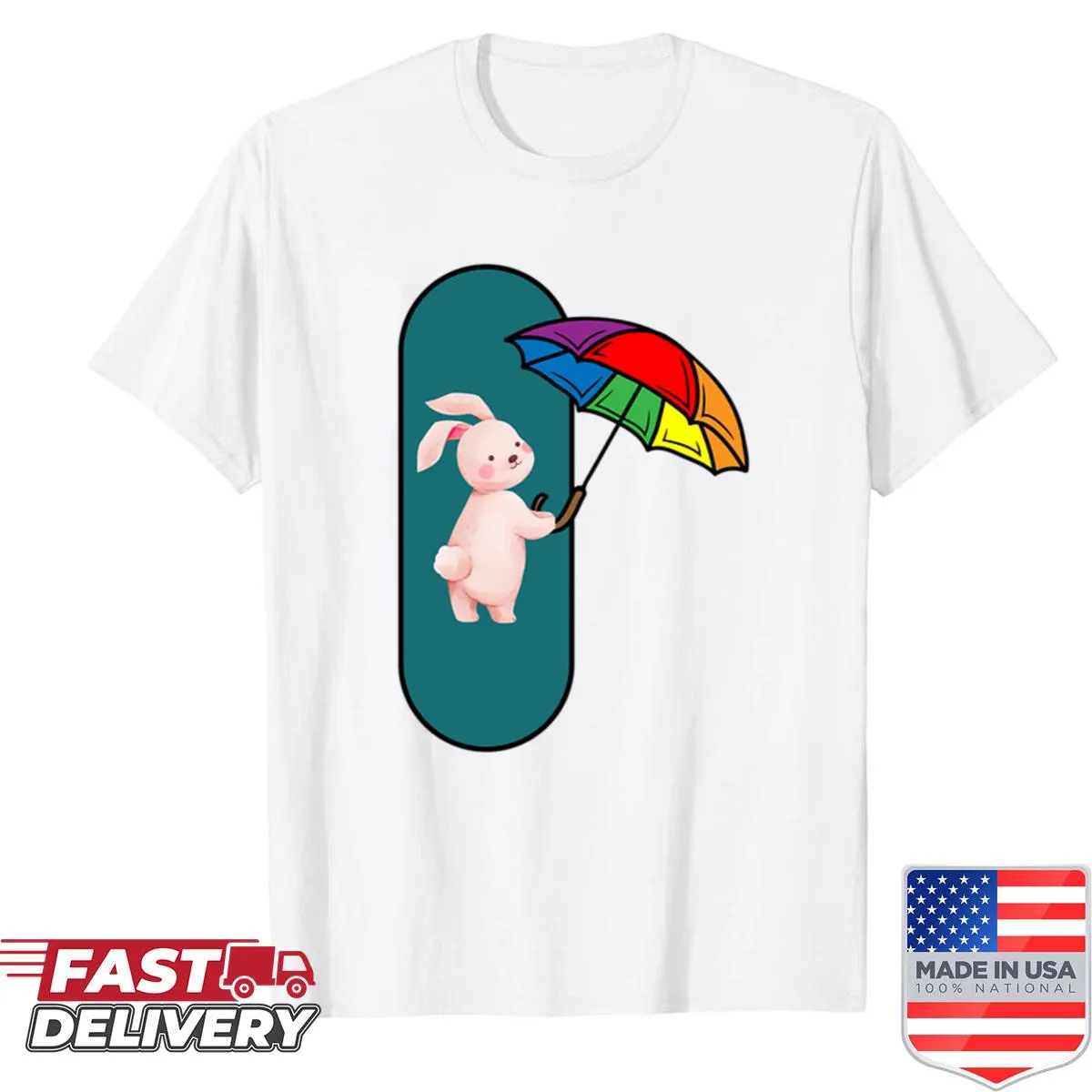 Illustrated shirt featuring Puppet Babies design.
