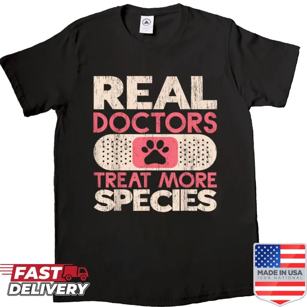 Shirt celebrating veterinarians and their work with animals