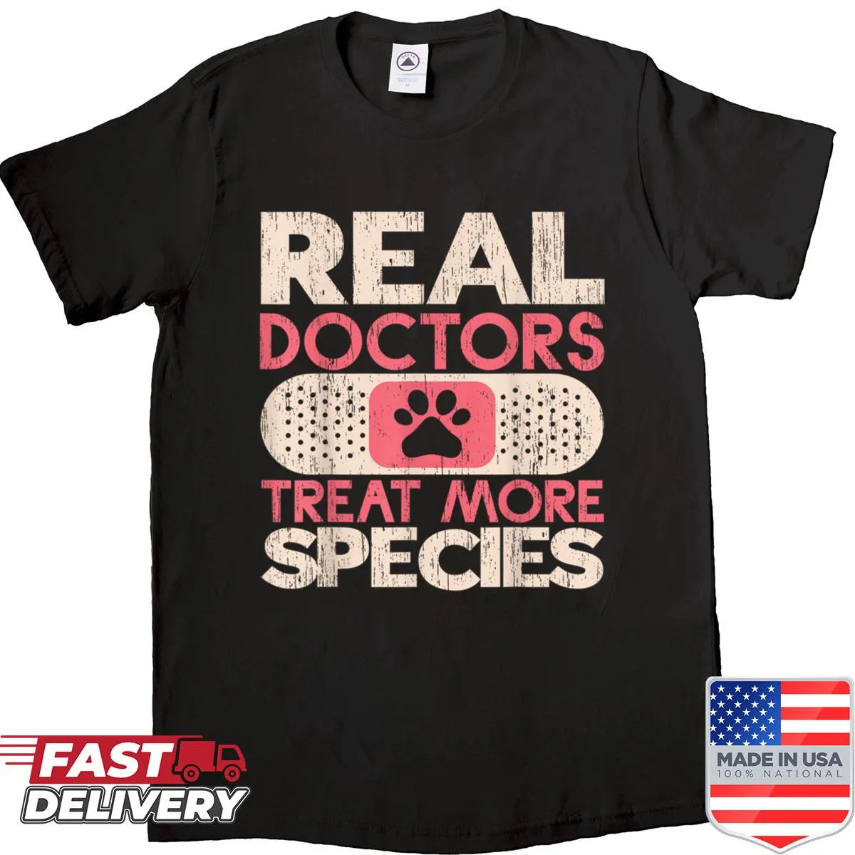 Shirt celebrating veterinarians and their work with animals