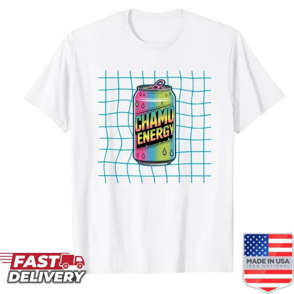 Retro shirt with the phrase 100 Venezuelan Energy