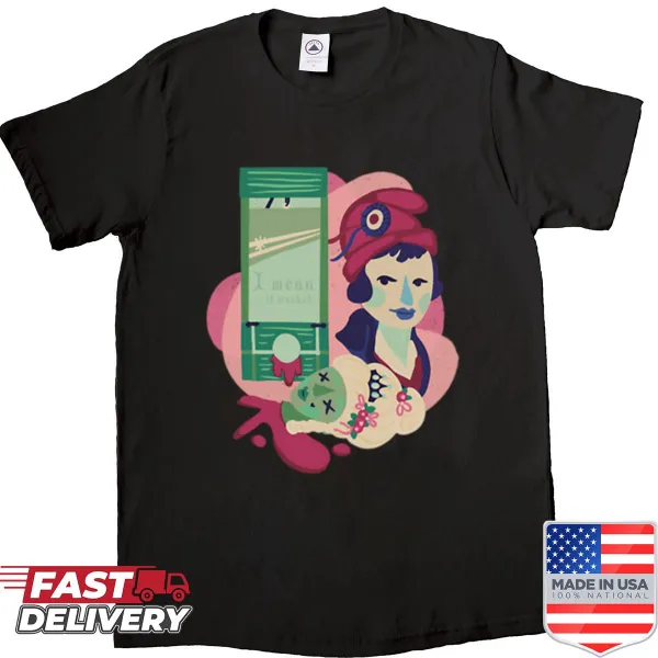 Graphic t-shirt featuring the phrase Revolutionary Tactics in bold typography.