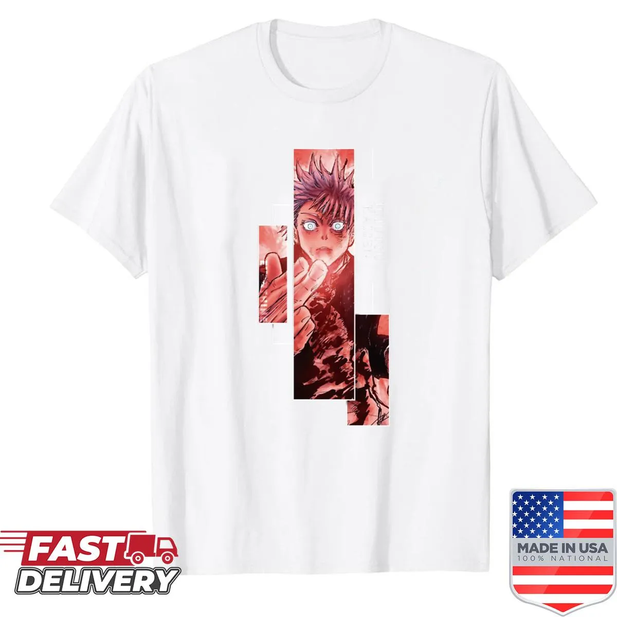 Artistic Satoru Gojo T-shirt for anime fans