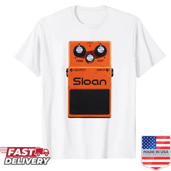 Minimalist retro design shirt featuring abstract typography