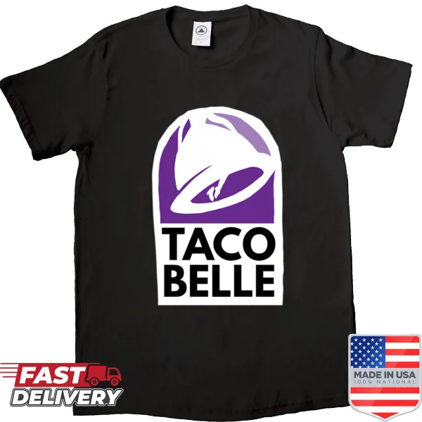 Whimsical Taco Belle shirt featuring playful taco design