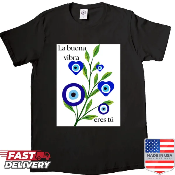 Turkish eyes graphic t-shirt with symbolic design