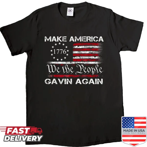 Vintage distressed USA flag design on a t-shirt