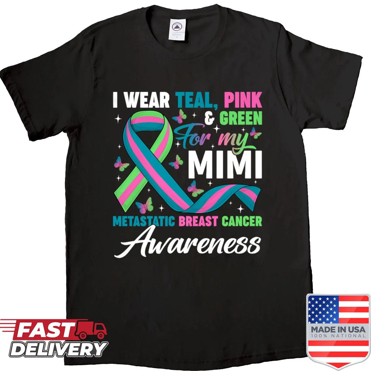 Supportive design in honor of metastatic breast cancer awareness
