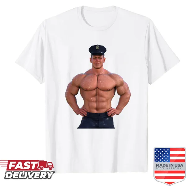 Sarcastic typography graphic saying 'Wet Police Man'.