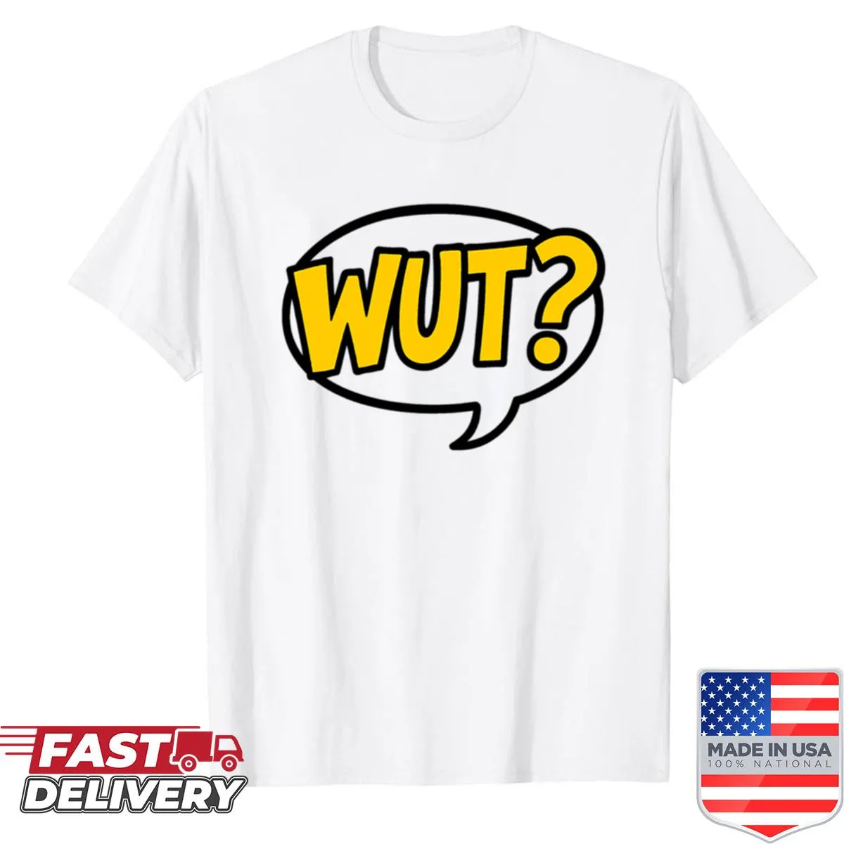 Playful shirt with humorous enlightenment theme