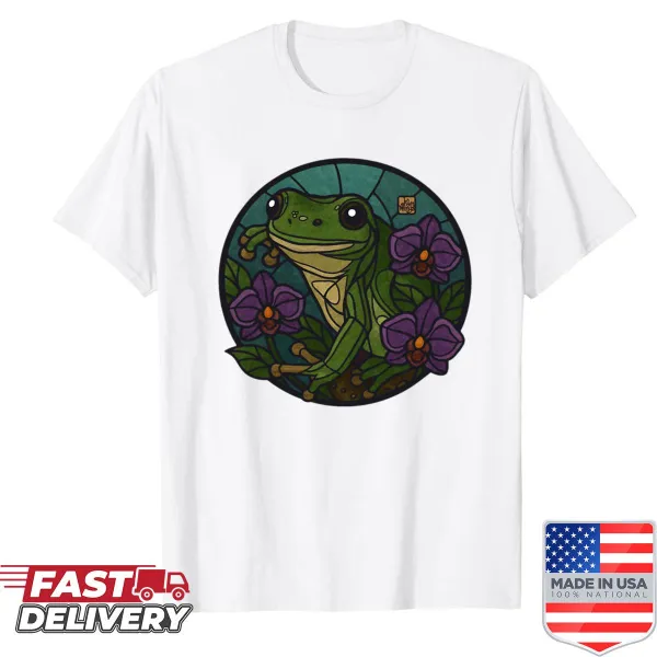 Realistic Whites Tree Frog shirt design