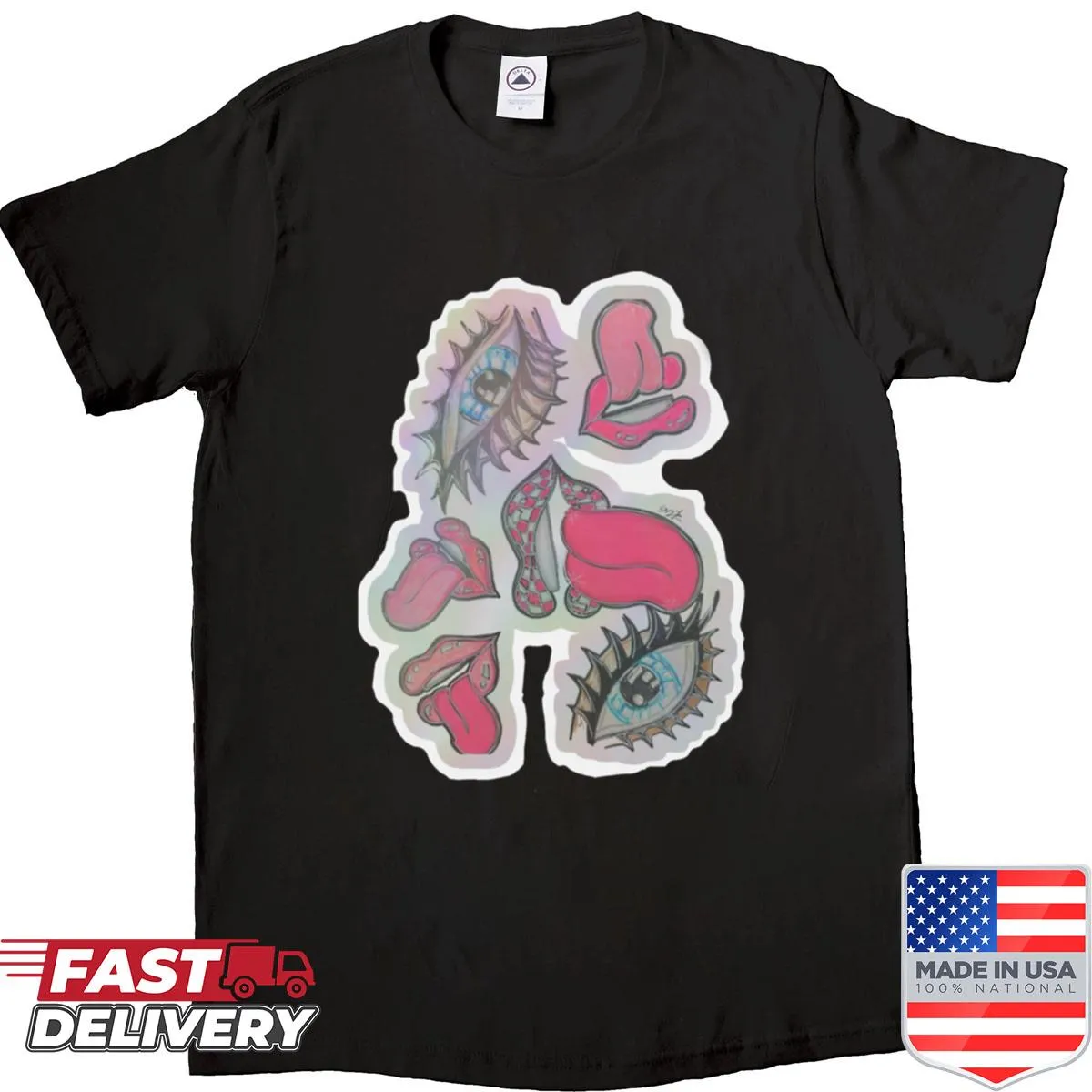 Shirt featuring bold text saying Wild Child