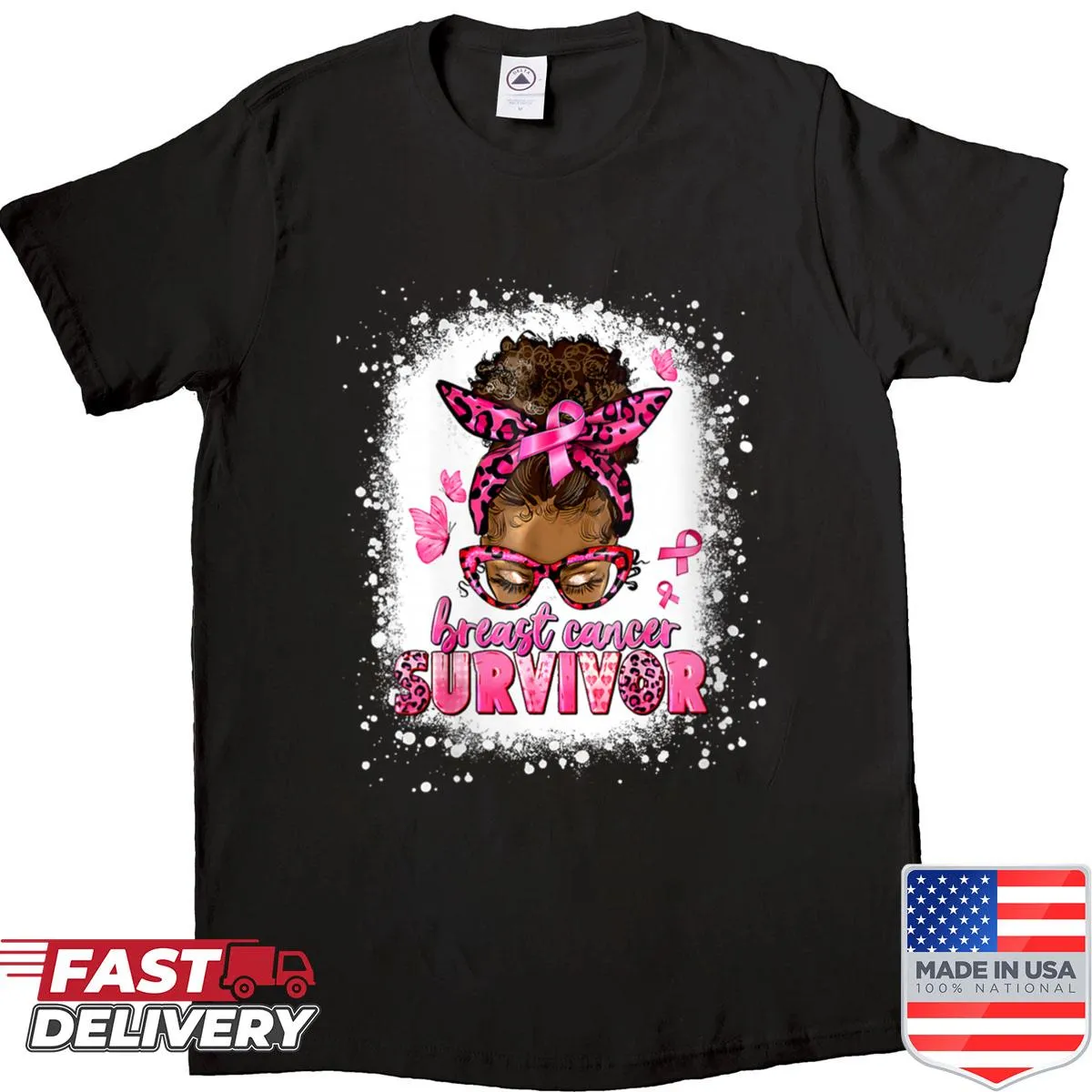 Empowering T-shirt for breast cancer awareness
