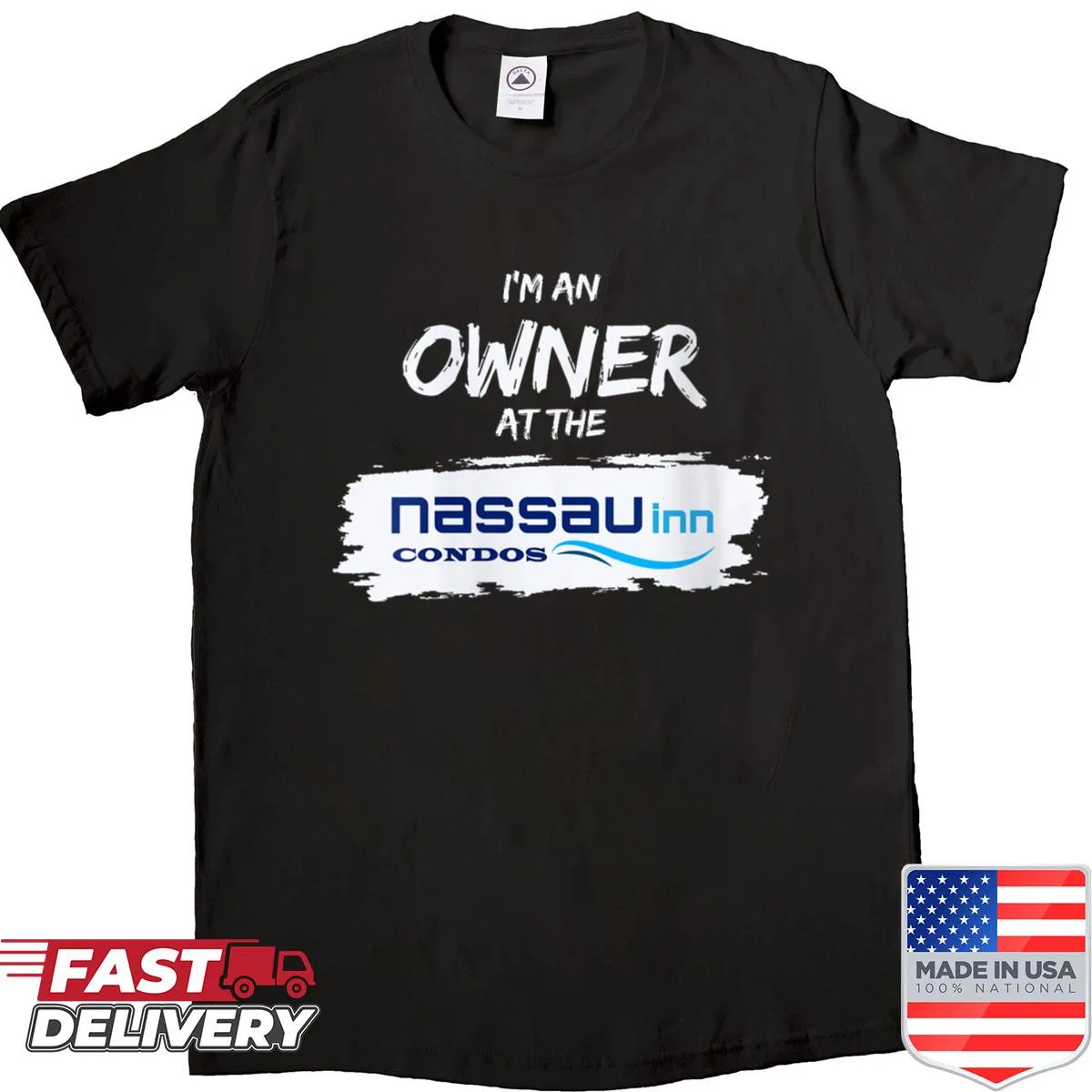 Owner at the Nassau Inn shirt for travelers and hospitality professionals