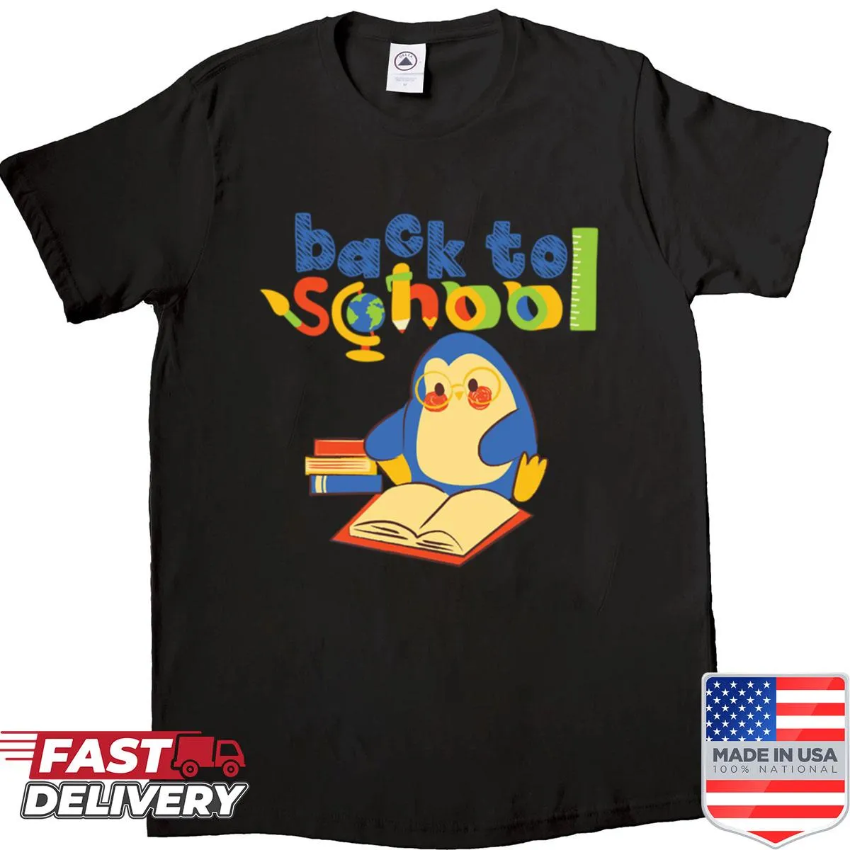 Back to School 2022 t-shirt with playful text design