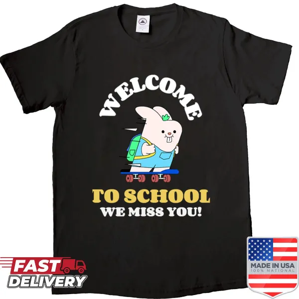 Shirt with amusing patterns designed for school wear