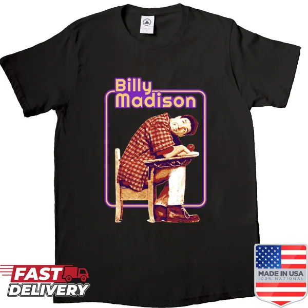 Retro Billy Madison shirt celebrating the iconic character from the film