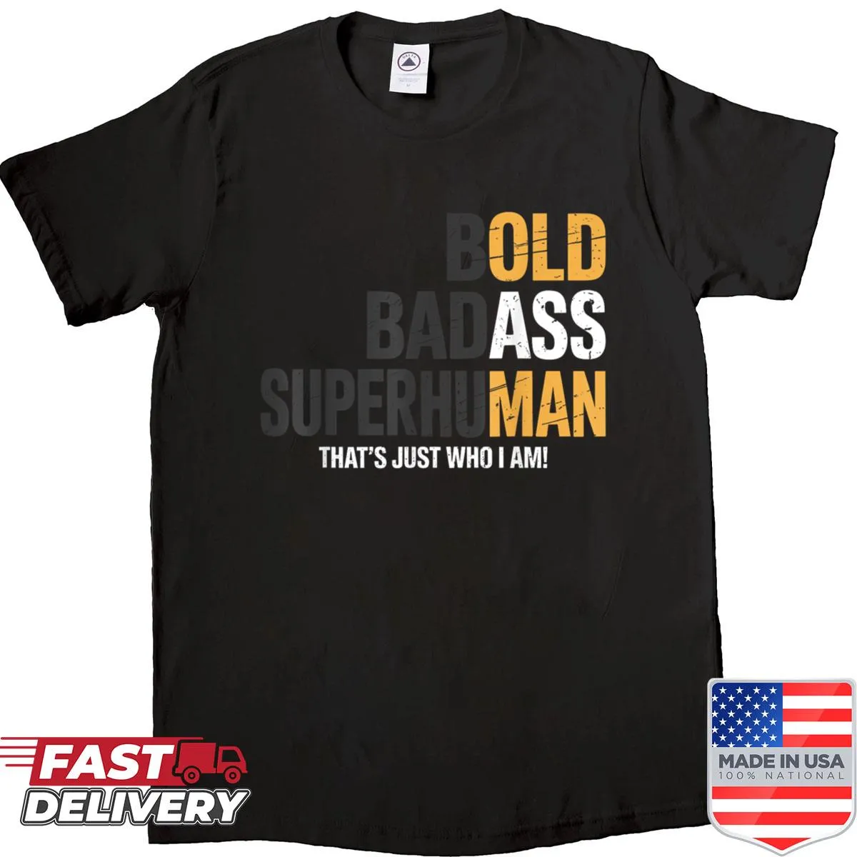 Funny old man sayings graphic shirt for dads and grandfathers.
