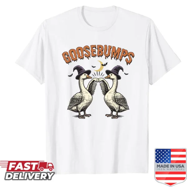 Goosebumps themed oversized Halloween shirt