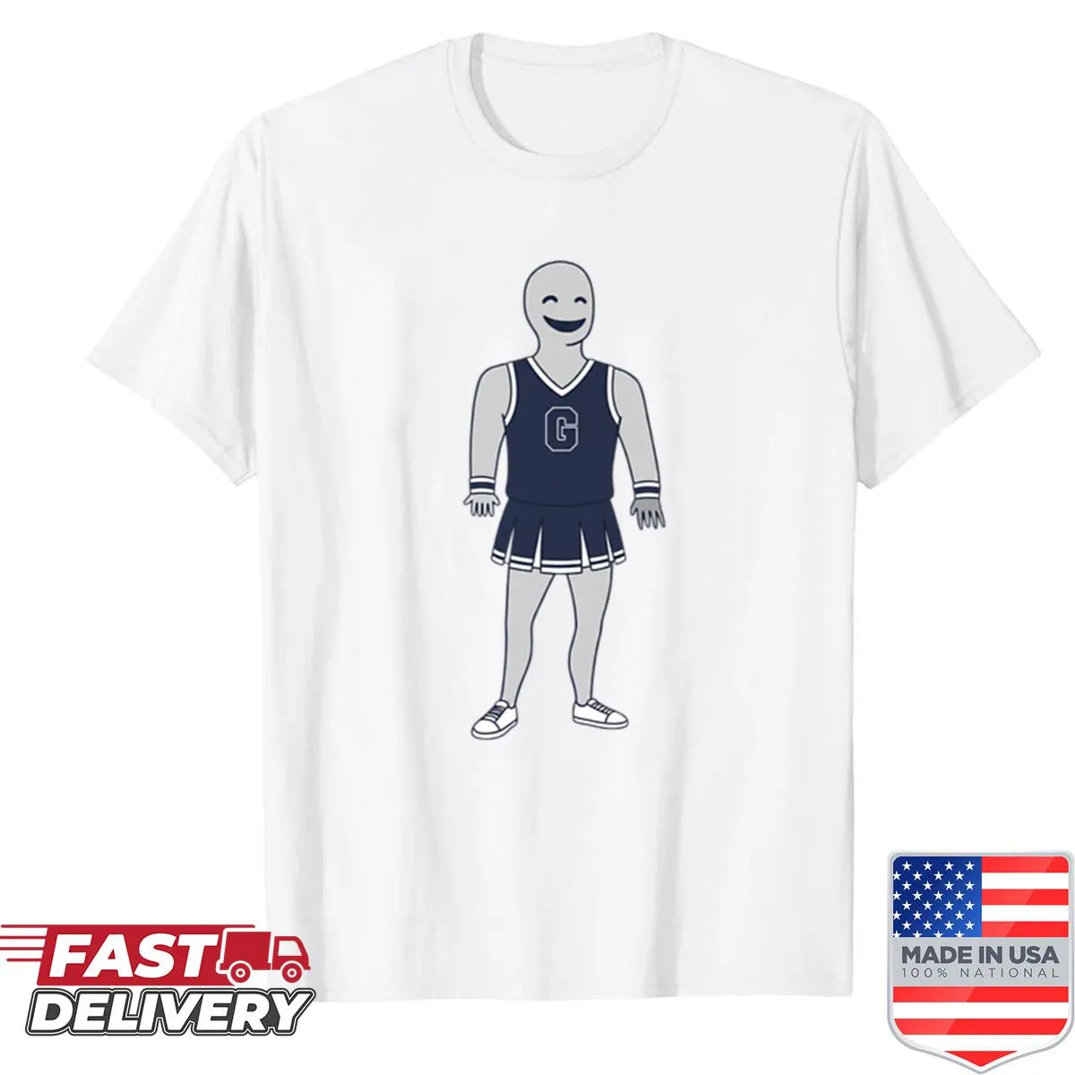 Cheerleader shirt for Community fans featuring a fun slogan