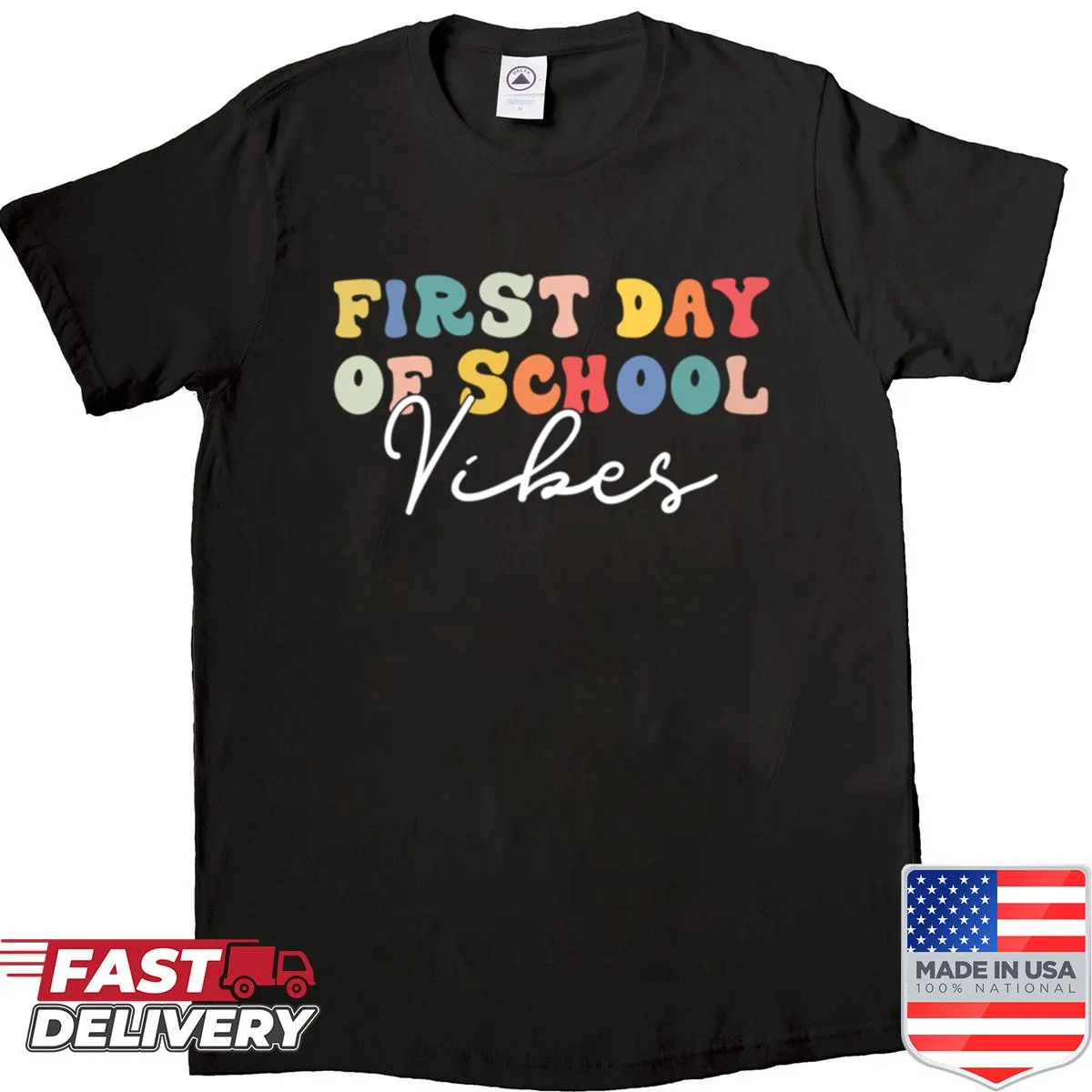 T-shirt with positive back-to-school message for teachers and students