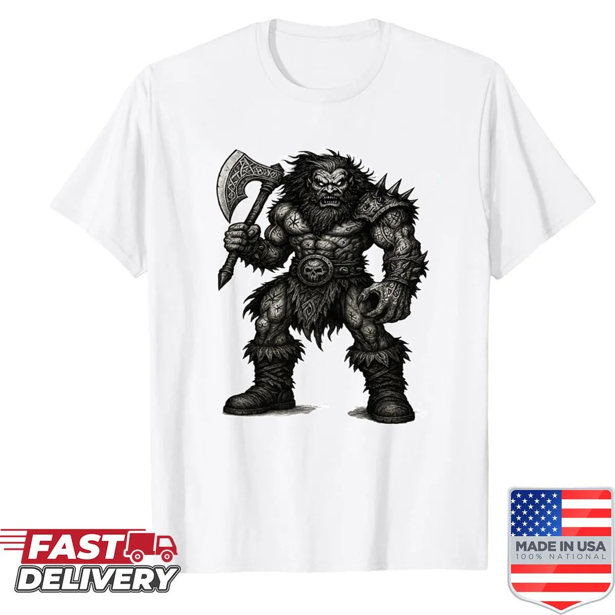 Funny shark illustration smoking on t-shirt