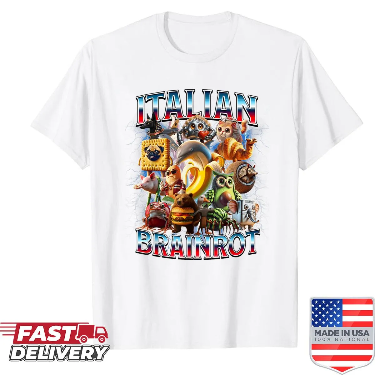Rot Collie Italian Brain Rot Italian Brainrot Funny Memes Boy Kids Shirt · Teevaro
