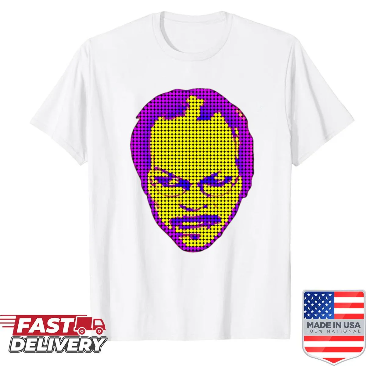 8-bit Kingcobrajfs shirt with retro gaming design