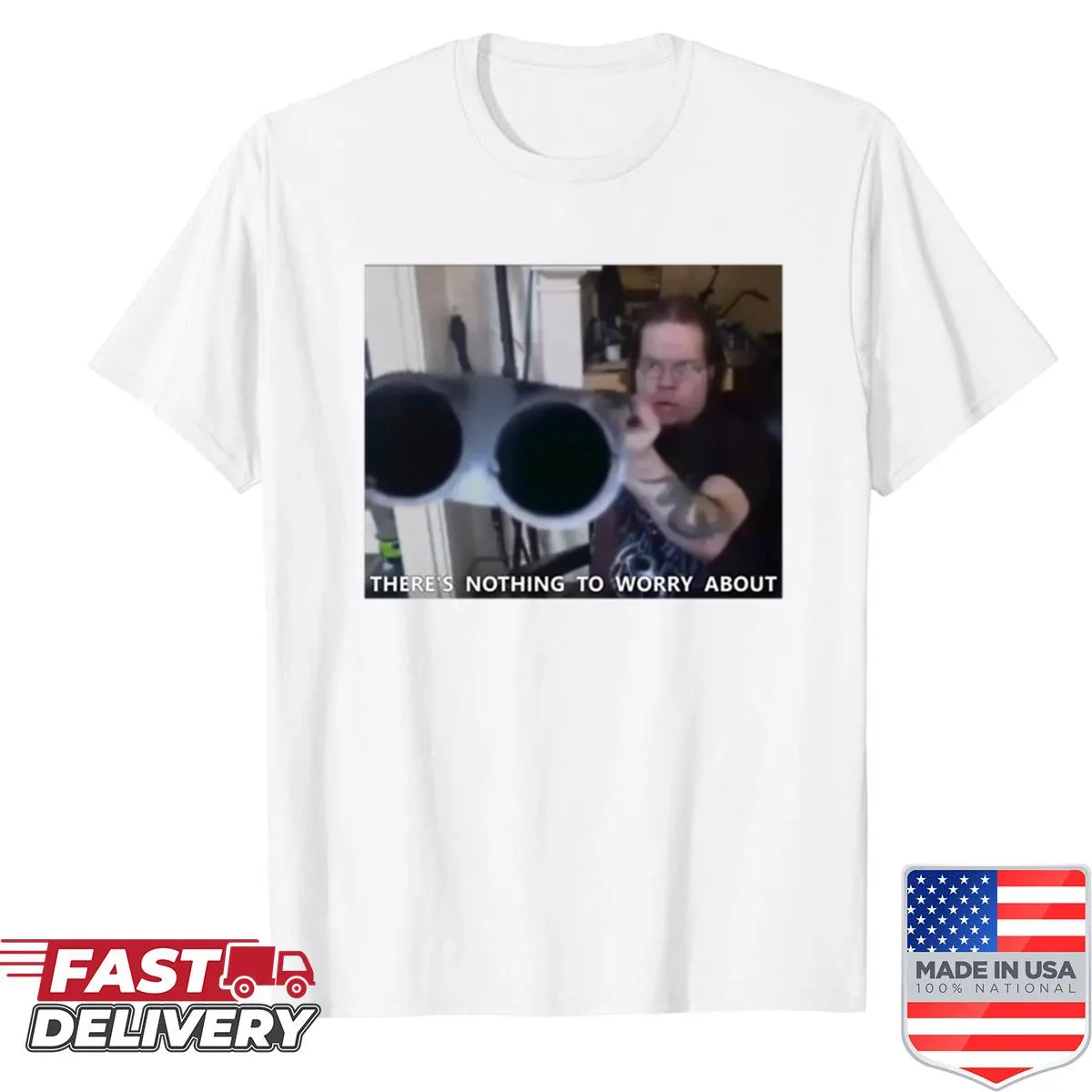 Fantasy-themed shirt with King Cobra and troll slayer graphic