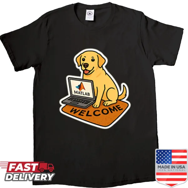 T-shirt featuring a humorous graphic about Matlab programming