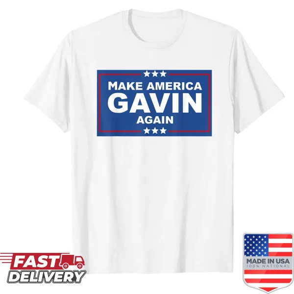 Patriotic shirt with playful political message