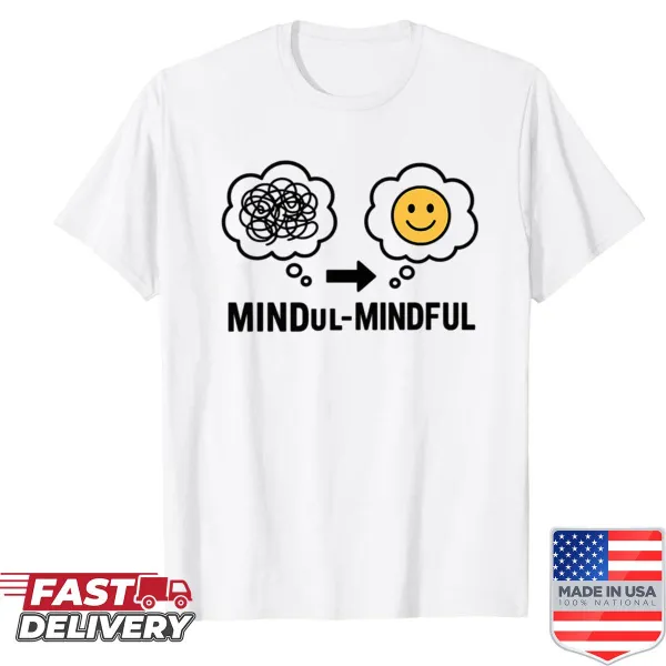 Wholesome typography graphic promoting mindfulness
