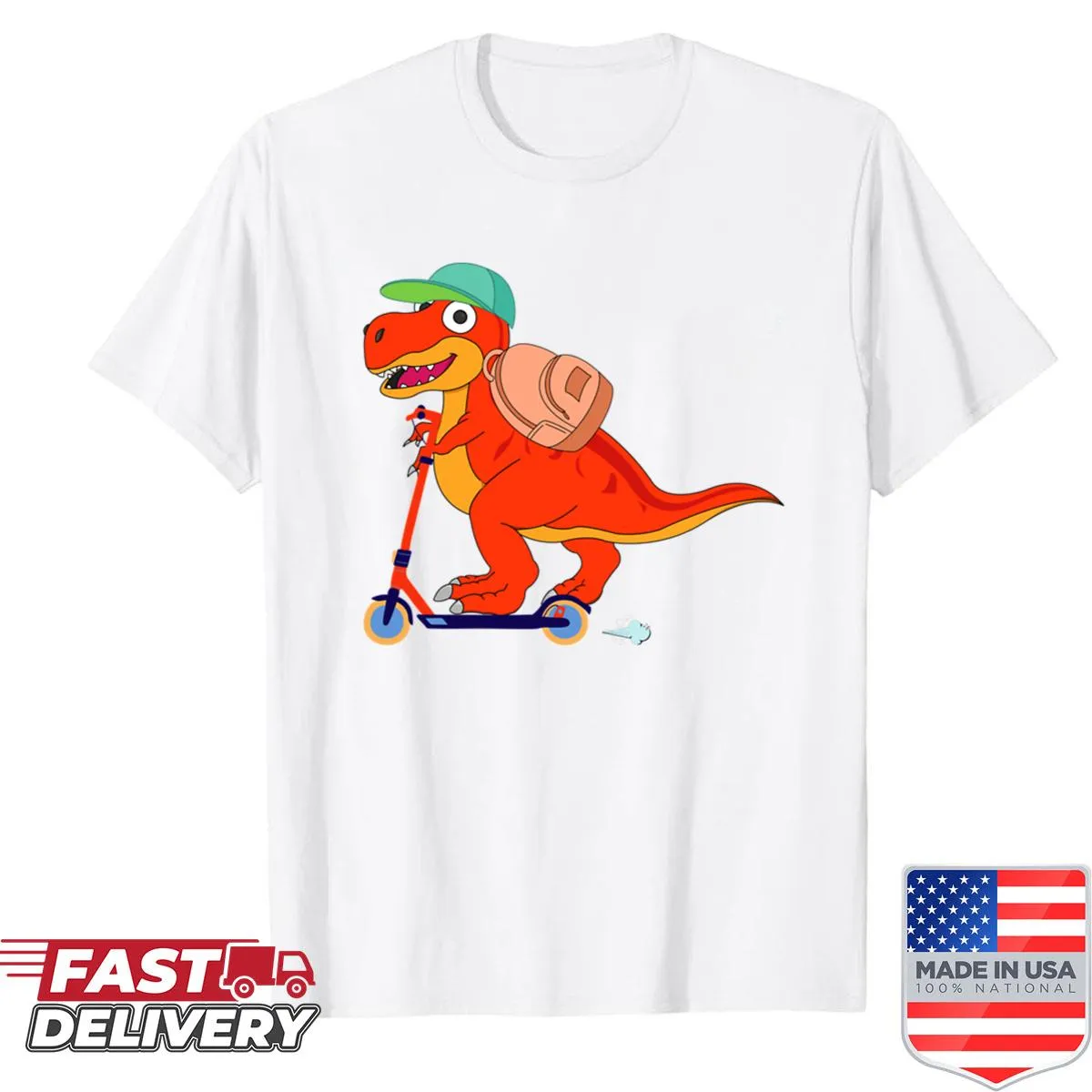 Back to school haul t-shirt with playful typography