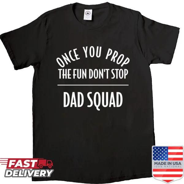 Funny oversized shirt with text about dancing and fun
