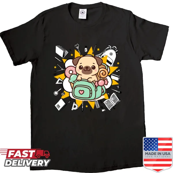 Oversized Ready For School Snacks t-shirt for students