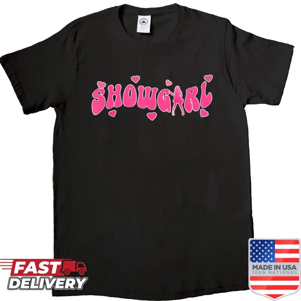 Shirt with showgirl outfit illustration