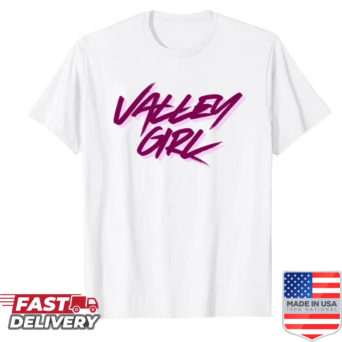 Retro 80s shirt with neon typography for nostalgia lovers