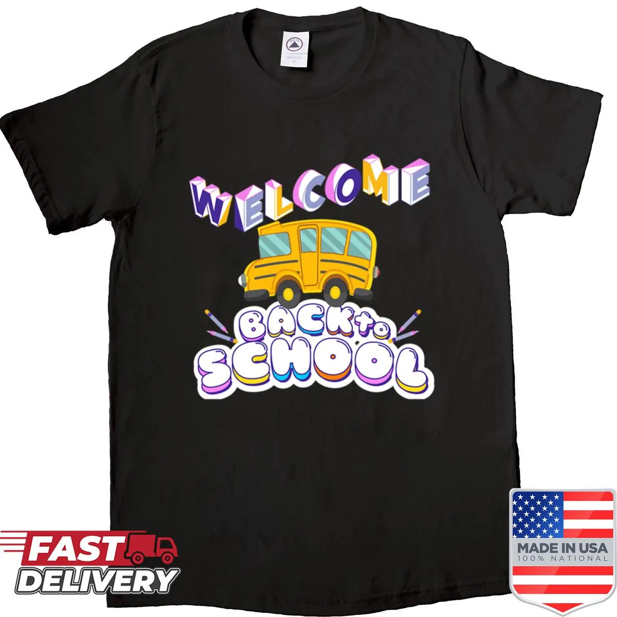 Illustrated stickers design celebrating back to school 2023